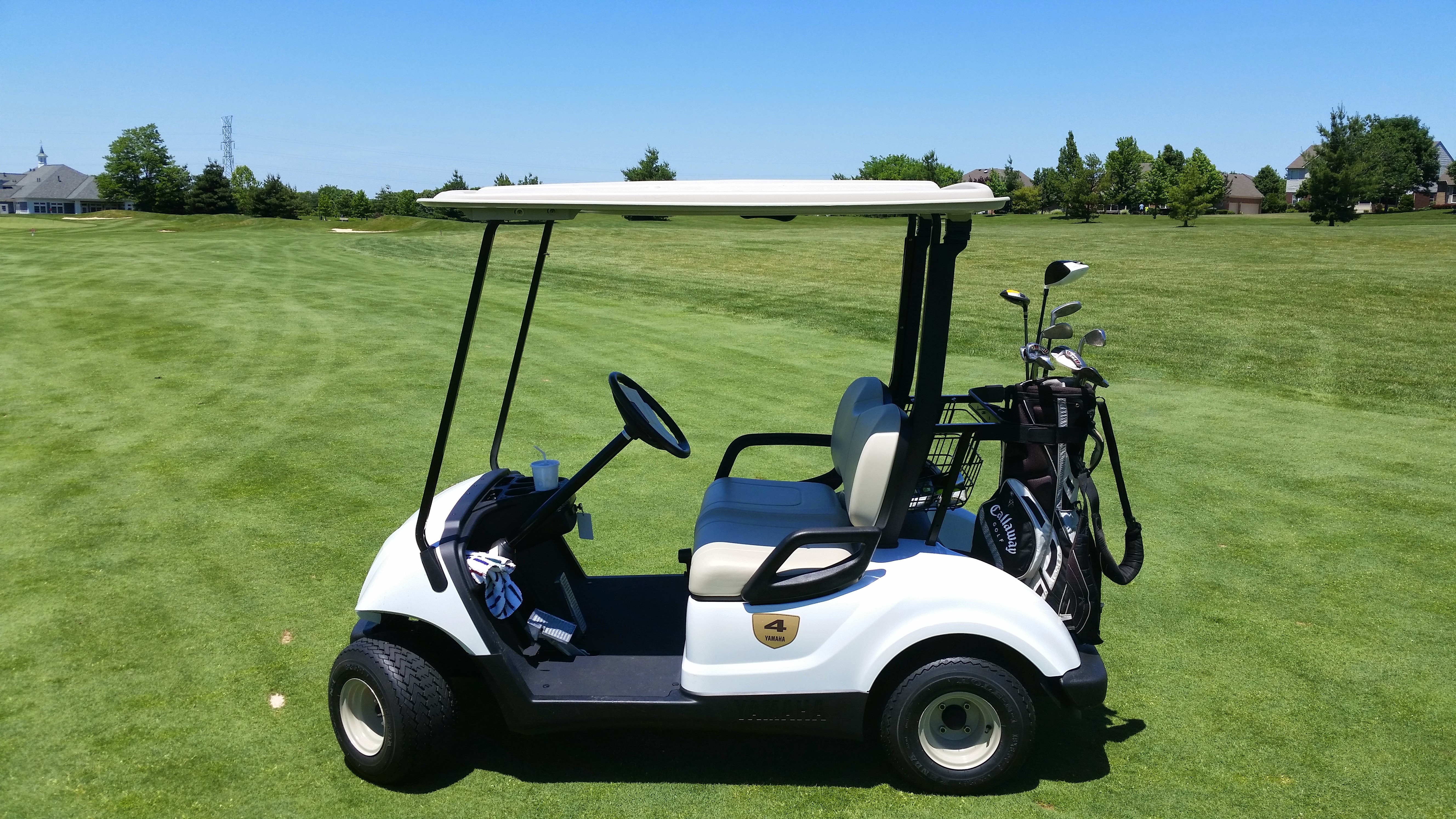 Golf carts are a hallmark of Central Florida 55-plus communities like The Villages